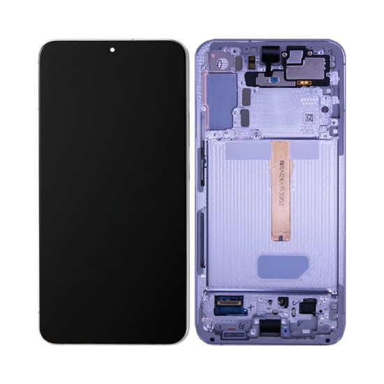 Touch+Display+Frame Samsung Galaxy S22 Plus/S906 Service White Cream Touch+Display+Frame Samsung Galaxy S22 Plus/S906 Service White Cream